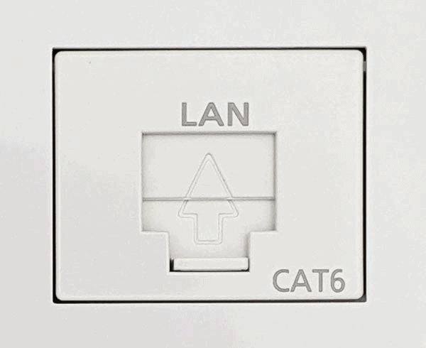 LANコンセント（LAN用モジュラジャック）の拡大画像